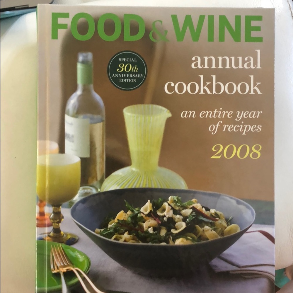 New Food and Wine Annual Cookbook